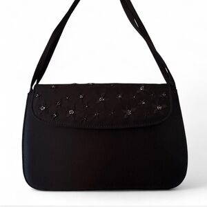 Vintage Ann Taylor small handbag with beaded design